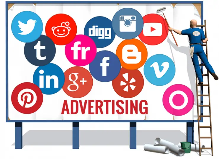 Social Media And Ads shopping