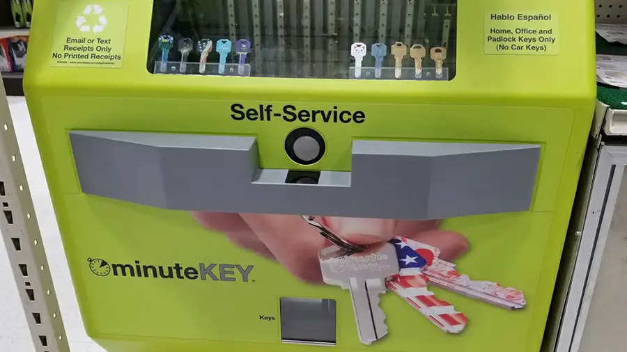 the MinuteKey kiosks
