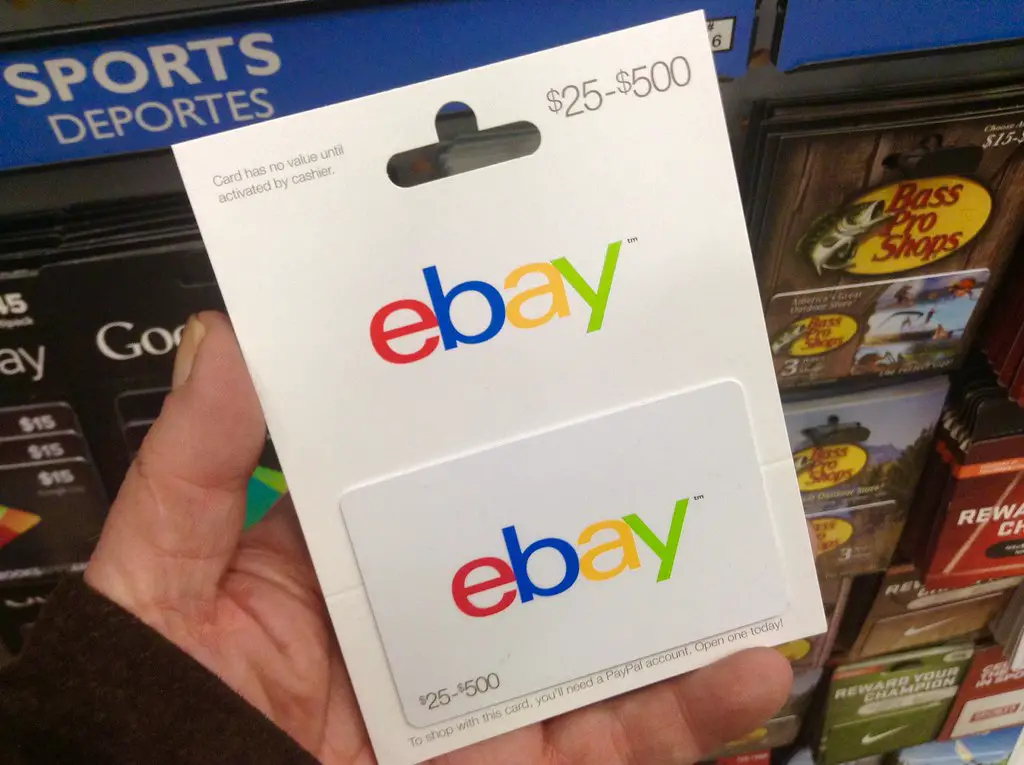 Does Walmart Sell eBay Gift Cards