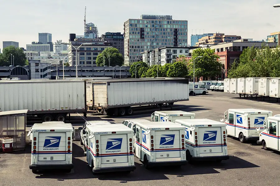 Departed USPS Regional Destination Facility