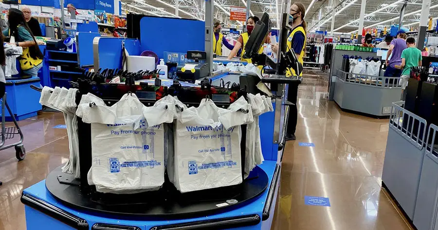 Walmart Plastic Bags recycling