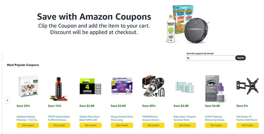 Search For Amazon Coupons