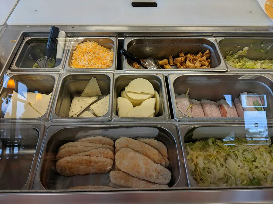 Subway Cheese Choices