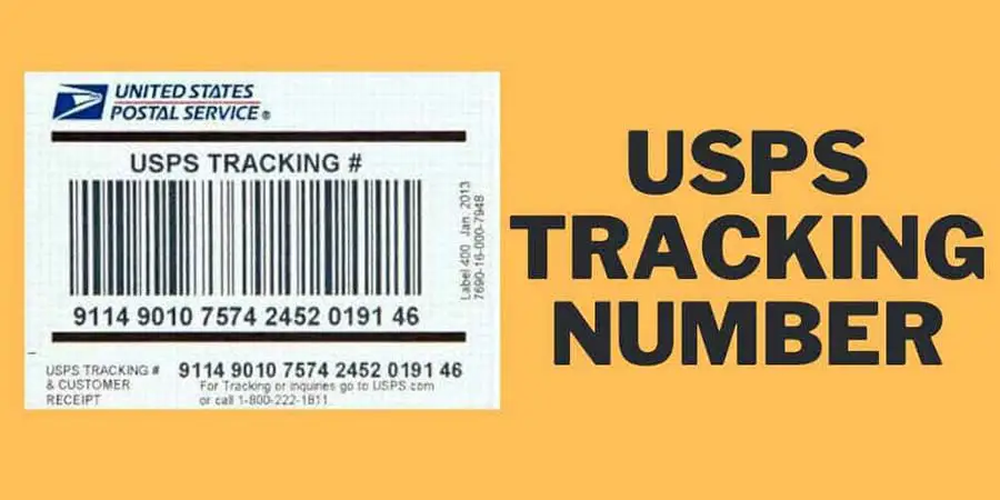 USPS tracking number example