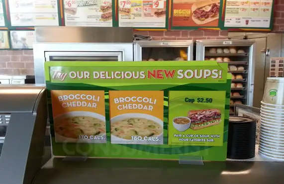 What Soups Does Subway Have