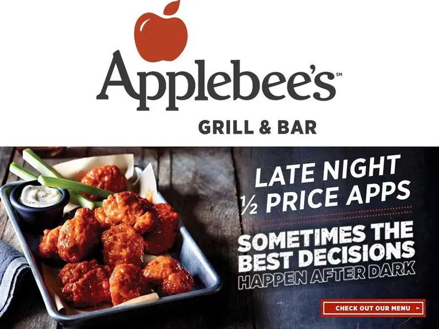 Applebee’s Half Price Apps Weekend – An Ideal Choice For Family Meals