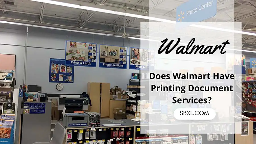Does Walmart Have Printing Document Services? Where To Print?