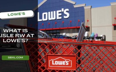 What Is Aisle RW, LW, BW, GC, FW At Lowe’s?