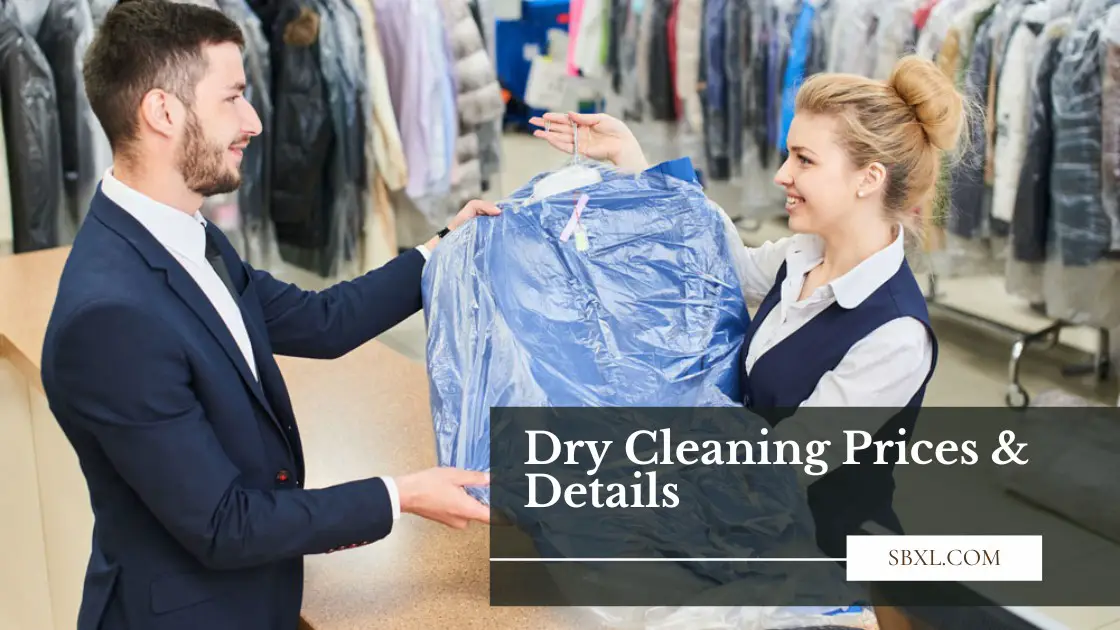 Dry Cleaning Prices Near Me