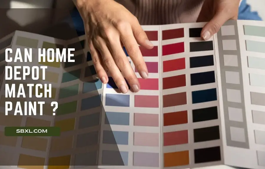Can Home Depot Match Paint?