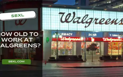 How Old To Work At Walgreens – Read To Find